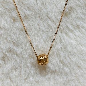 18k Rose Gold Adjustable Necklace